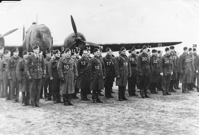 Letci 311. perutě před Wellingtonem, East Wretham 1941